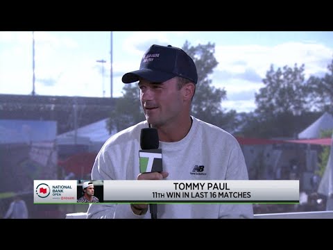 Tommy Paul: 2022 Montreal Second Round Win Interview