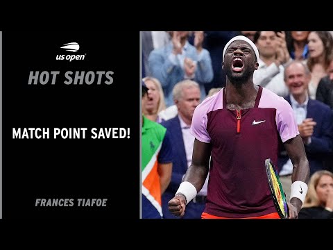 Tiafoe Shows Incredible Heart to Save Match Point | 2022 US Open