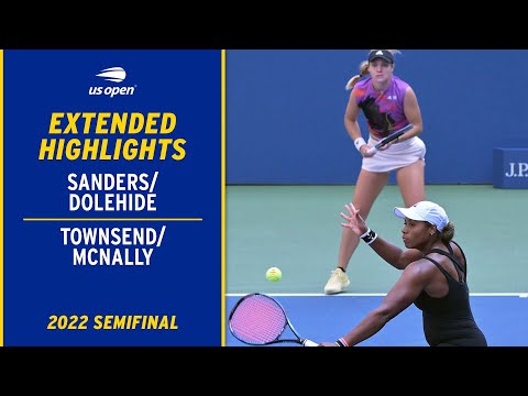 Sanders/Dolehide vs. Townsend/McNally Highlights | 2022 US Open Semifinal