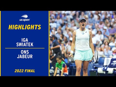 Iga Swiatek vs. Ons Jabeur Highlights | 2022 US Open Final