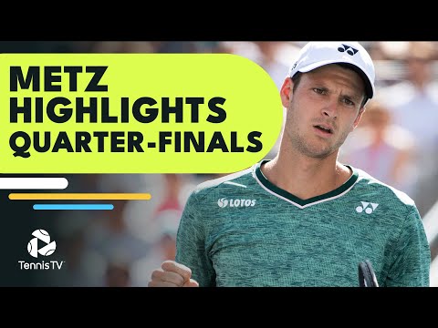 Wawrinka Faces Ymer; Hurkacz, Rune & Bublik In Action | Metz 2022 Quarter-Final Highlights