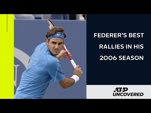 Federer's Best Rallies of 2006 Season!