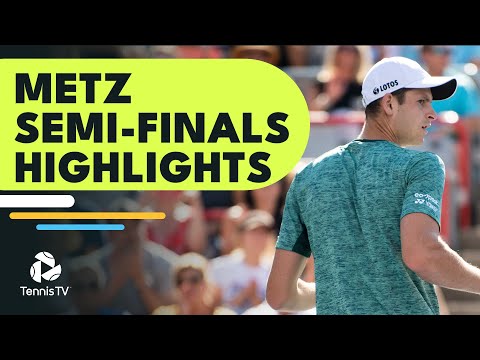 Hurkacz Takes On Sonego; Wawrinka Faces Bublik | Metz 2022 Semi-Finals Highlights