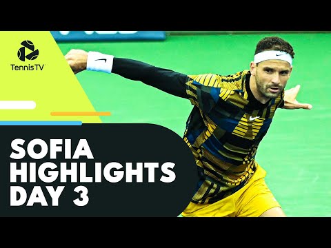 Dimitrov Returns to Sofia; Musetti, Verdasco In Action | Sofia 2022 Day 3 Highlights