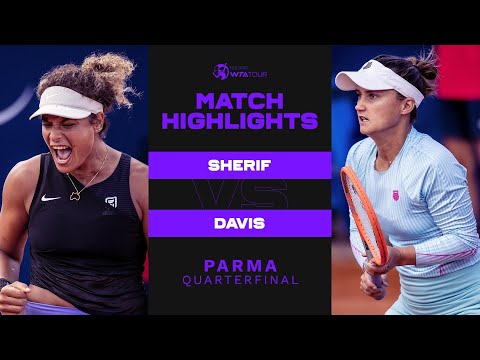 Mayar Sherif vs. Lauren Davis | 2022 Parma Quarterfinal | WTA Match Highlights