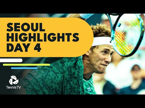 Ruud Faces Jarry; Norrie, Brooksby In Action | Seoul 2022 Day 4 Highlights