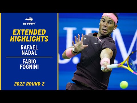 Fabio Fognini vs. Rafael Nadal Extended Highlights | 2022 US Open Round 2