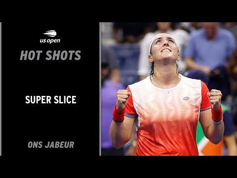 Ons Jabeur Hits a Super Slice | 2022 US Open