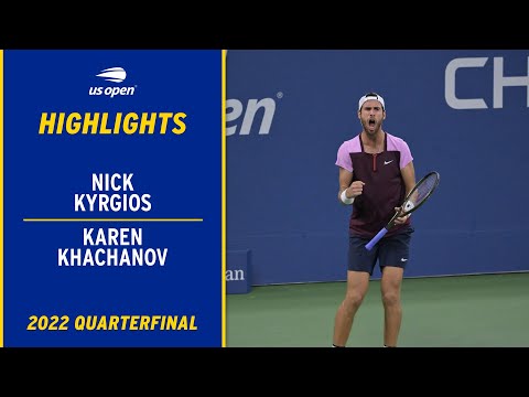 Nick Kyrgios vs. Karen Khachanov Highlights | 2022 US Open Quarterfinal