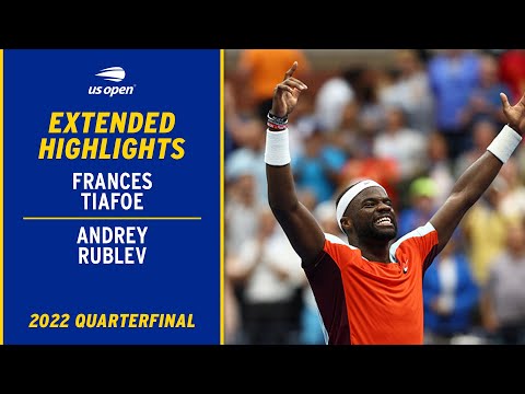 Frances Tiafoe vs. Andrey Rublev Extended Highlights | 2022 US Open Quarterfinal