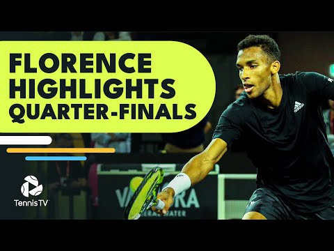 Auger-Aliassime Faces Nakashima; Musetti & Bublik In Action | Florence 2022 Quarter-Final Highlights