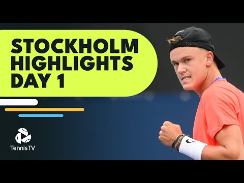 Rune Faces Monteiro; Cressy, Garin & More Feature | Stockholm 2022 Highlights Day 1