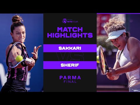 Maria Sakkari vs Mayar Sherif | 2022 Parma Final | WTA Match Highlights