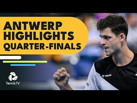 Thiem vs Hurkacz; Korda, Goffin, Auger-Aliassime in Action | Antwerp 2022 Quarter-Final Highlights