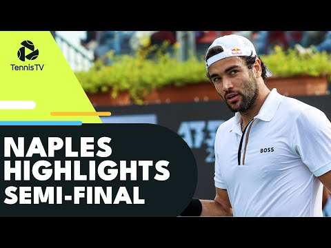 Berrettini Faces McDonald & Musetti Battles Kecmanovic! | Naples 2022 Semi-Final Highlights