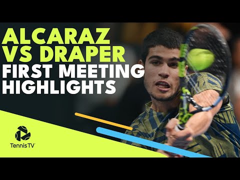 Carlos Alcaraz vs Jack Draper First Meeting Thriller! | Basel 2022 Highlights