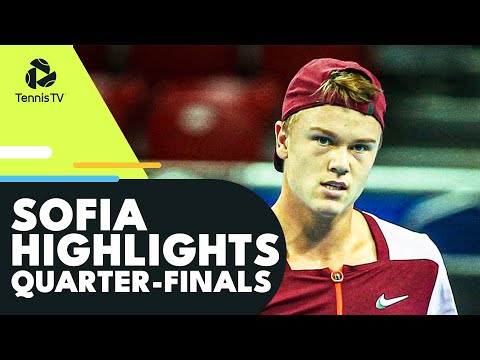 Sinner Battles Vukic; Musetti & Rune Both In Action | Sofia Quarter-Final Highlights