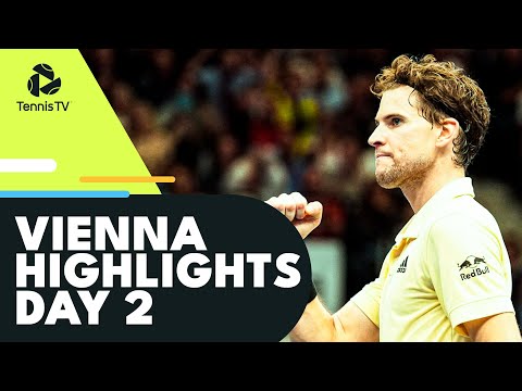 Thiem Faces Paul; Hurkacz, Tiafoe, Dimitrov & Shapovalov Play | Vienna 2022 Highlights Day 2