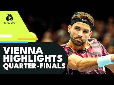 Medvedev Faces Sinner; Dimitrov, Hurkacz & Shapovalov Play | Vienna 2022 Quarter-Final Highlights