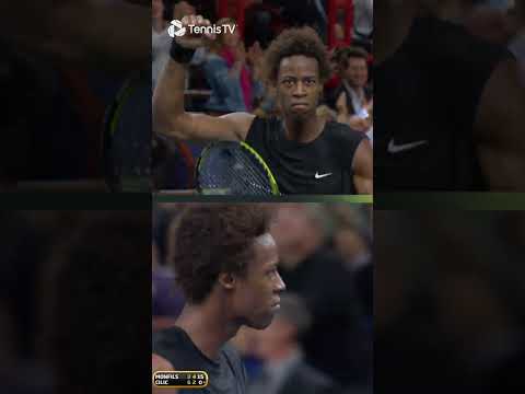 All The Angles: Gael Monfils Incredible Jumping Shots in Paris!