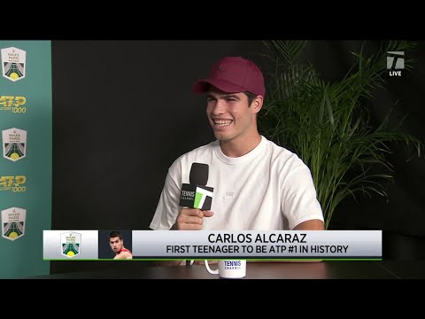 Carlos Alcaraz: 2022 Paris Masters Interview