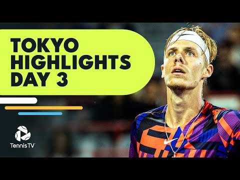 Fritz, Shapovalov, & Nishioka Headline | Tokyo 2022 Day 3 Highlights