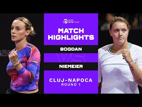 Ana Bogdan vs. Jule Niemeier | 2022 Cluj-Napoca Round 1 | WTA Match Highlights