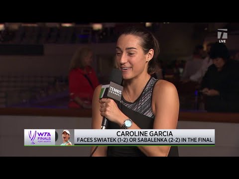 Caroline Garcia: 2022 WTA Finals Semifinal