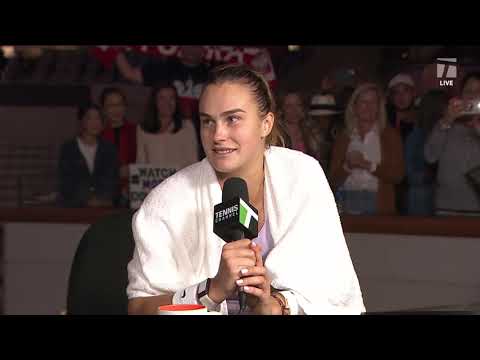 Aryna Sabalenka: 2022 WTA Finals Semifinal Win