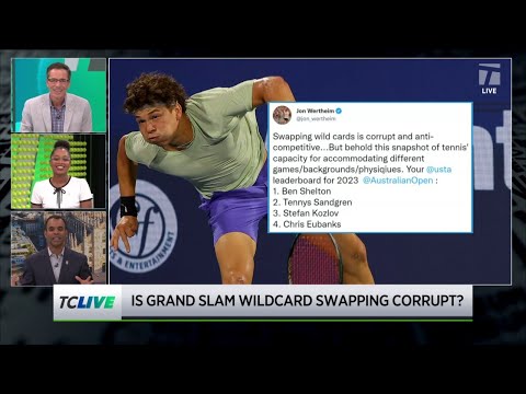 Tennis Channel Live: Debating Grand Slam Reciprocal Wildcards