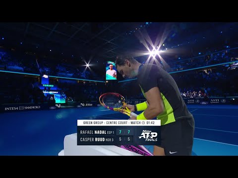 HIGHLIGHTS: Rafael Nadal vs. Casper Ruud; 2022 ATP Finals Round Robin