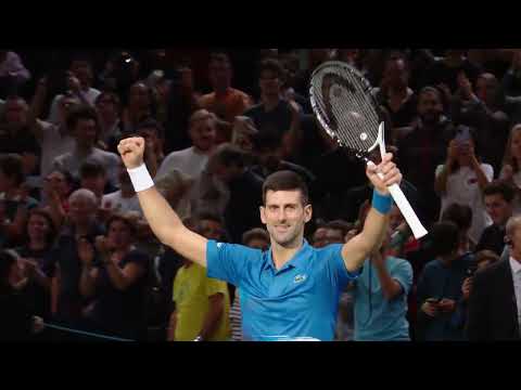 HIGHLIGHTS: Novak Djokovic vs. Maxime Cressy; 2022 Paris Masters Second Round