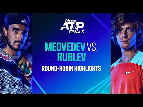 Andrey Rublev vs Stefanos Tsitsipas | Nitto ATP Finals