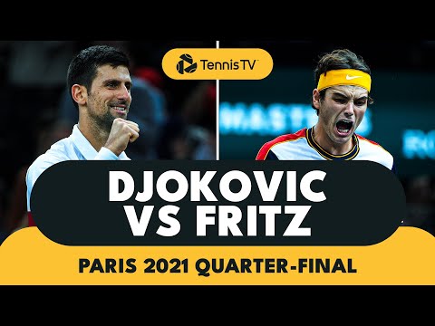 Novak Djokovic vs Taylor Fritz Highlights | Paris 2021 Quarter-Final