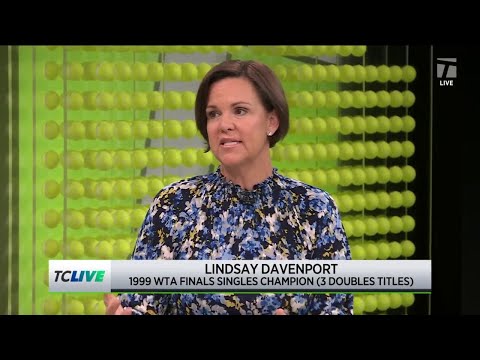 Tennis Channel Live: Roddick and Davenport Analyze Garcia's Win