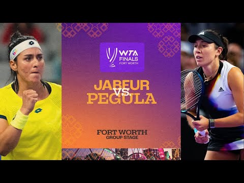 Ons Jabeur vs. Jessica Pegula | 2022 WTA Finals Group Stage | Match Highlights