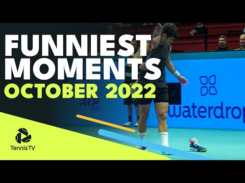 Djokovic Forgets Score, Bublik Crowd Conductor & Much More! | Funniest Tennis Moments October 2022