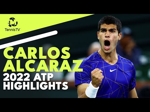 Carlos Alcaraz's BREATHTAKING Season! | 2022 ATP Highlight Reel