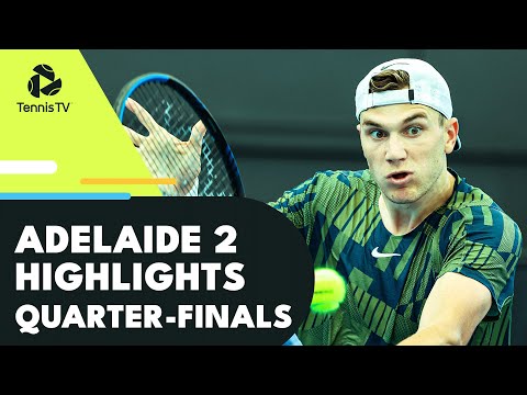 Kokkinakis Takes on Kecmanovic; Draper Faces Khachanov | Adelaide 2 2023 Quarter-Final Highlights