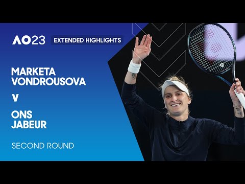 Marketa Vondrousova v Ons Jabeur Extended Highlights | Australian Open 2023 Second Round