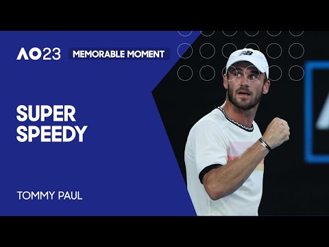 Tommy Paul Finds Amazing Angle | Australian Open 2023