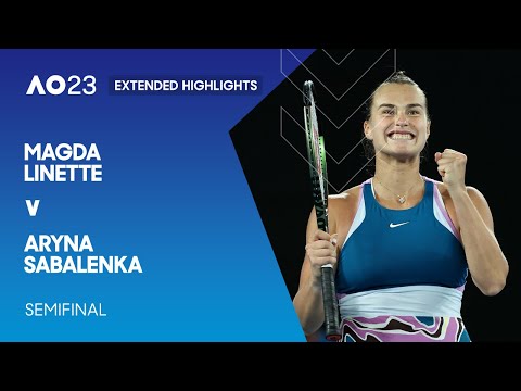 Magda Linette v Aryna Sabalenka Extended Highlights | Australian Open 2023 Semifinal