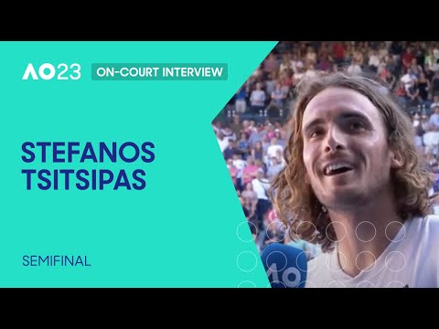 Stefanos Tsitsipas On-Court Interview | Australian Open 2023 Semifinal