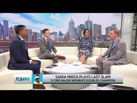 Sania Mirza Plays Last Major | Tennis Channel Live 2023