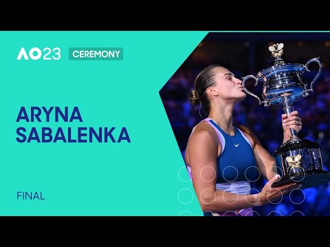 Womens' Singles Ceremony | Elena Rybakina v Aryna Sabalenka | Australian Open 2023 Final