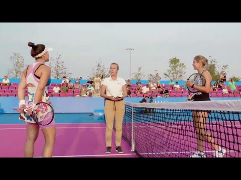 Bianca Andreescu vs. Anastasia Zakharova | Hua Hin Round of 16 | WTA Match Highlights