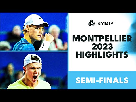 Sinner Takes On Fils; Rune & Cressy Lock Horns | Montpellier 2023 Semi-Finals Highlights