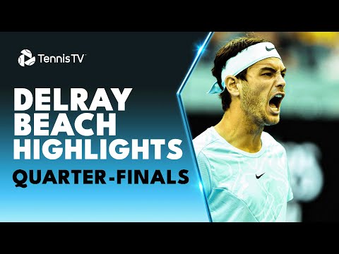 Fritz and Paul Headline; Kecmanovic Battles Giron | 2023 Delray Beach Quarter-Final Highlights