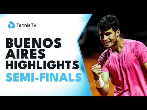 Alcaraz Takes On Zapata Miralles; Norrie Faces Varillas | 2023 Buenos Aires Semi-Final Highlights