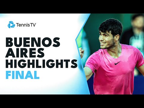 Carlos Alcaraz vs Cam Norrie For the Title | Buenos Aires 2023 Final Highlights